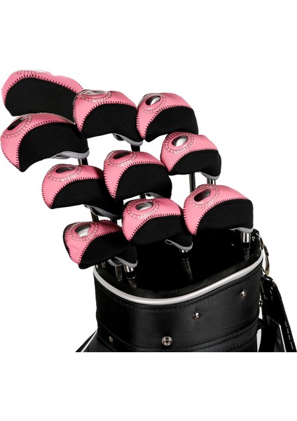 10 Golf Ütüler Golf I Kılıfı Set Golf Kulübü Başlıkları Fairway Woods Golf Için ve (Yurt Dışından) fırsatları