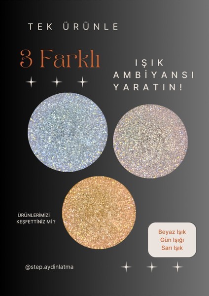 Aydınlatma Alegra 3 Renk Işık Veren Ledli Modern 4lü Krom Siyah Salon Yatak Odasıı Avize modelleri