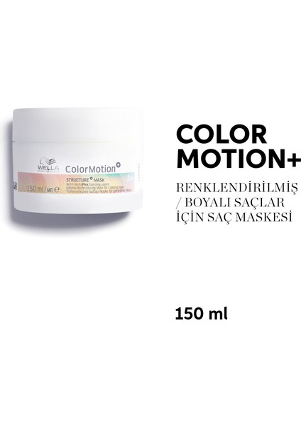 Professionals ColorMotion+ Yapılandırıcı Maske 150 ml - Boyalı Yıpranmış Saçlar için