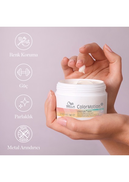 Professionals ColorMotion+ Yapılandırıcı Maske 150 ml - Boyalı Yıpranmış Saçlar için fiyatları