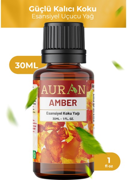 Amber Esansiyel Uçucu Koku Yağı Ortam Kokusu Doğal Yağ Sihirli Küre Hobi Esansı 30ml