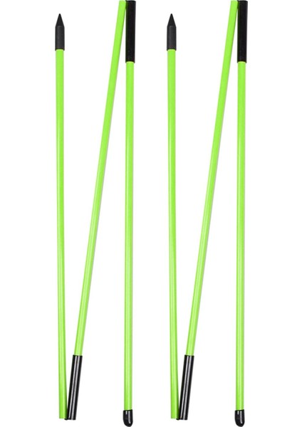 2x Golf Swing Trainer Katlanabilir 48 Inç Golf Hizalama Çubukları Yeşil (Yurt Dışından) modelleri