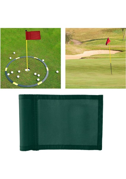 Golf Golf Sahası Için Yeşil Bayraklar Yapma 9 Pcs (Yurt Dışından)