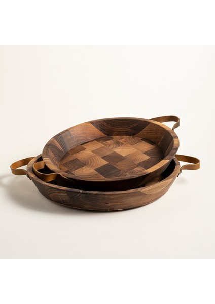 Balgat Ahşap Tepsi 31X31X5 cm Natural indirimleri