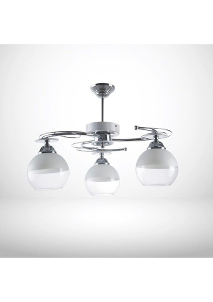 Avize Modern Ilay 3'lü Beyaz