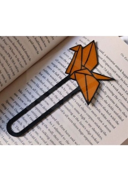 Origami Kitap Ayracı – Eşsiz Kağıt Katlama Tasarımıyla Özgün Bir Okuma Deneyimi