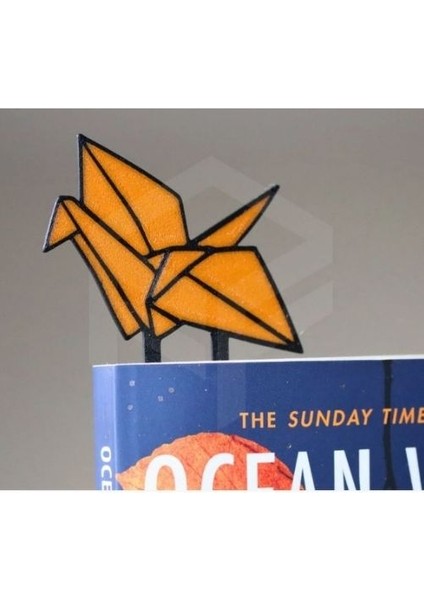 Origami Kitap Ayracı – Eşsiz Kağıt Katlama Tasarımıyla Özgün Bir Okuma Deneyimi