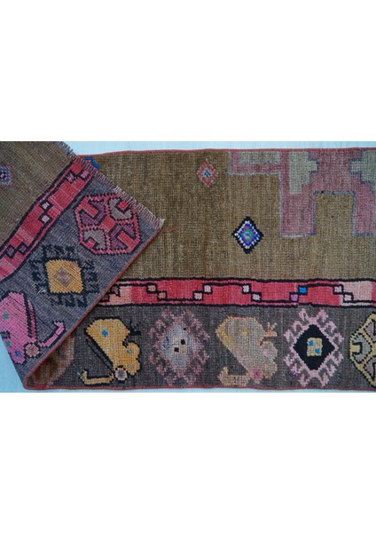 46X126 Cm yıkanabilir Küçük Boy Ender Desenli Nostaljik Kilim modelleri