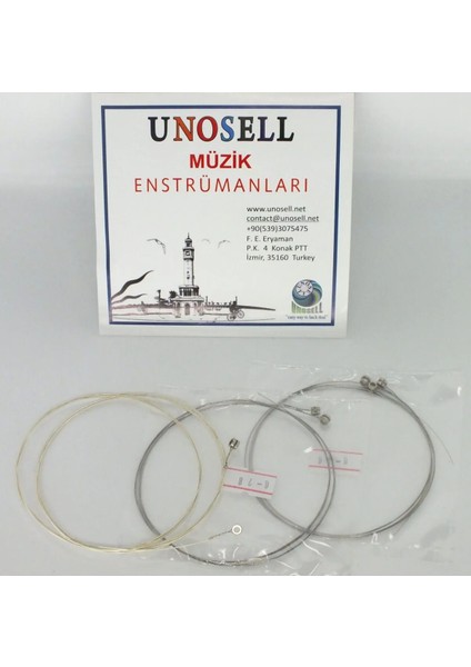 Topuzlu Kısa Sap 0.18 mm Saz Bağlama Teli