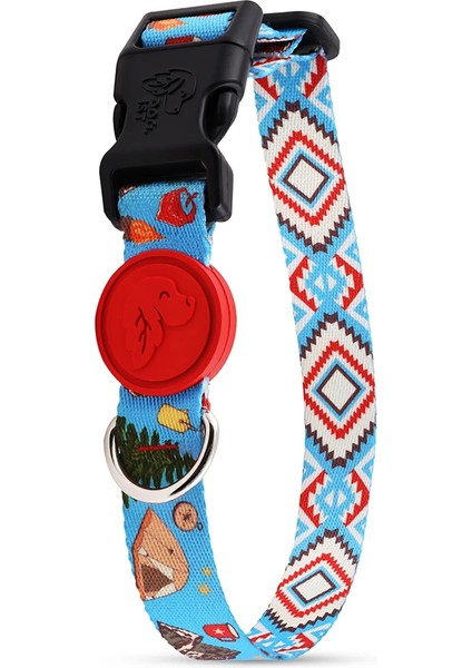 Dog.ist Happy Camper Premium Sürdürülebilir Küçük ve Orta Irk Köpek Boyun Tasması