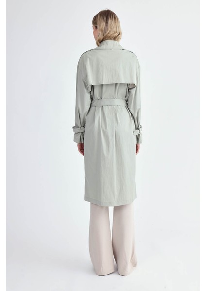 Kemerli Uzun Trençkot indirimleri