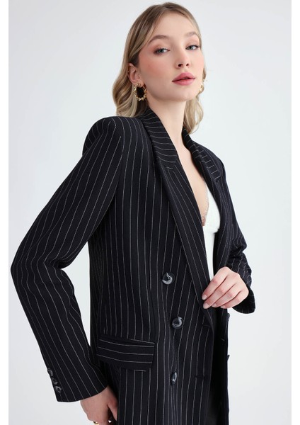 Çizgili Blazer Ceket fırsatları