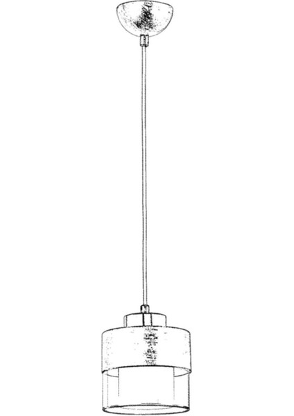 Avonnı AV-60193-1KRM Krem Boyalı Modern Avize E27 Metal Cam 15 cm fiyatları
