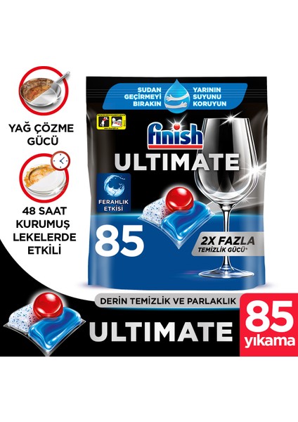 Ultimate Bulaşık Makinesi Deterjanı 85 Tablet