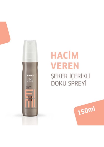 Professionals Eimi Sugar Lift Volume Hacim ve Dolgunluk Veren Saç Spreyi 150 ml