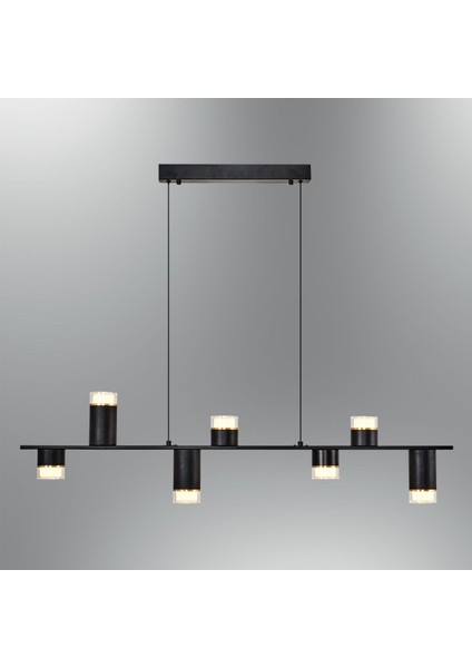 5036-7AS Sarkıt Avize Mat Siyah indirimleri