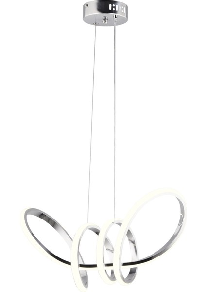 Jayla Krom 3 Renkli 61 Watt Kristal Ledli Modern Oturma Odası Salon Sarkıt Avize fiyatları