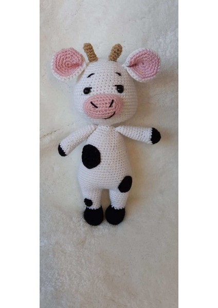 Sevimli İnek Organik Örgü Oyuncak fiyatları