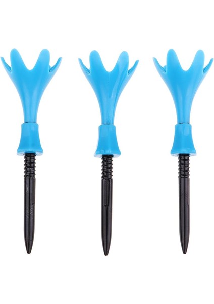 3 Dönebilen Golf Topluğu Ayarlanabilir Yükseklik Tee Golfçü Eğitimı Mavi (Yurt Dışından) fiyatları