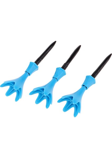 3 Dönebilen Golf Topluğu Ayarlanabilir Yükseklik Tee Golfçü Eğitimı Mavi (Yurt Dışından) indirimleri