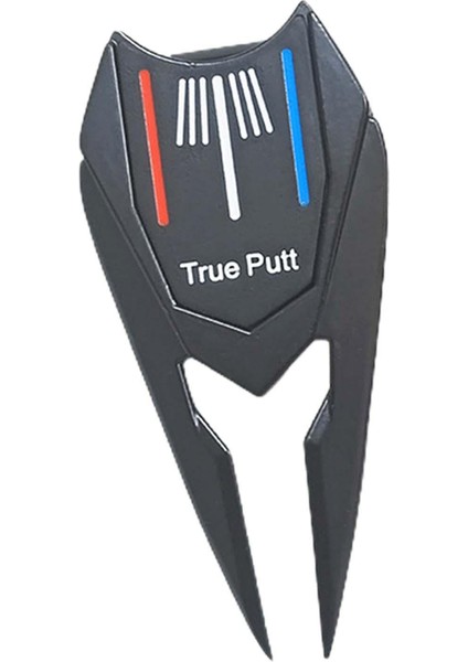 Golf Pitch Onarım Aracı Hafif Golf Yeşil Çatal Golf Top Markeri Siyah (Yurt Dışından) modelleri