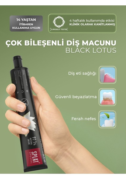 Whitening Toothpaste Black Lotus 75 ml