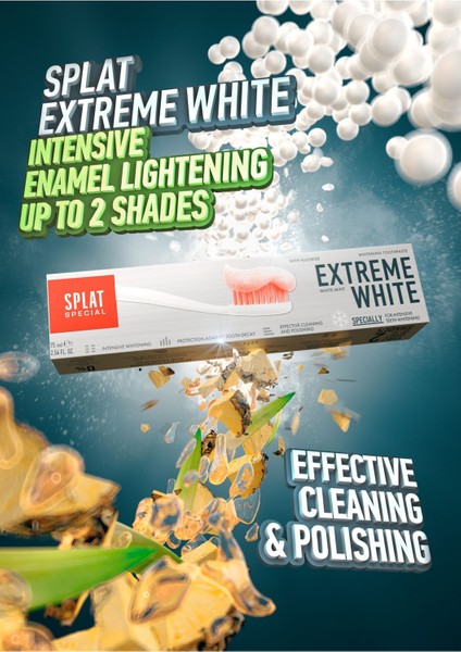 Splat Diş Mac.Specıal Extreme Whıte 75Ml