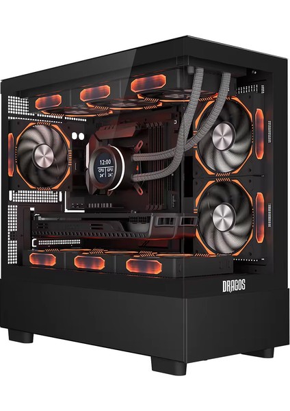 DRX7139 Ryzen 5 7600 32GB Ddr5 Ram 1tb Nvme 16GB RTX4060TI 27 Inç 240Hz Curved Oyuncu Bilgisayarı