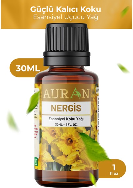 Nergis Esansiyel Uçucu Koku Yağı Difüzör Esansı Buhurdanlık Yağı Aromaterapi Yağı 30ml