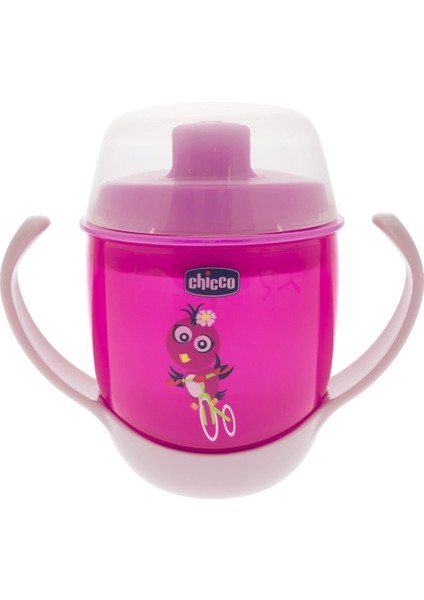 Bebek Mama Bardağı 180 ml 12+ Ay Pembe