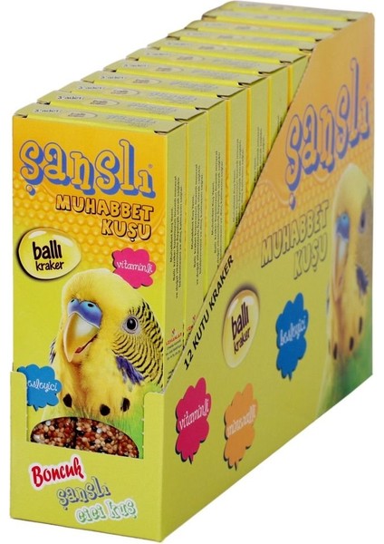 Muhabbet Kuşu Krekeri 100GR