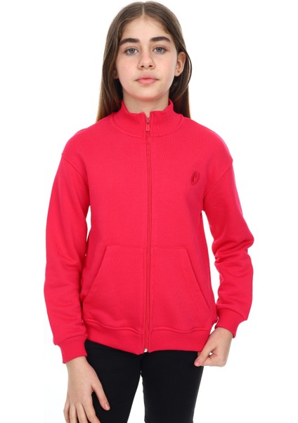 Kız Çocuk Nakışlı Hırka