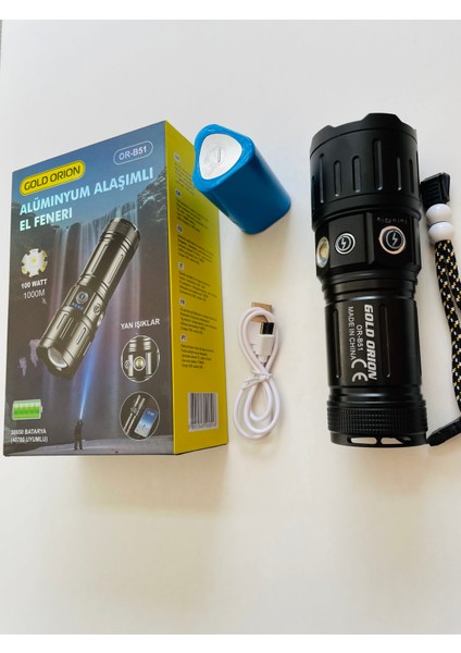 En Güçlü En Gelişmiş 100 Watt El Feneri