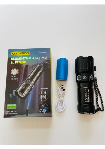 En Güçlü En Gelişmiş 100 Watt El Feneri