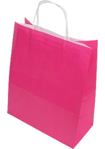 Çanta Kraft 18X24X9 cm Burgu Sap 50 Adet