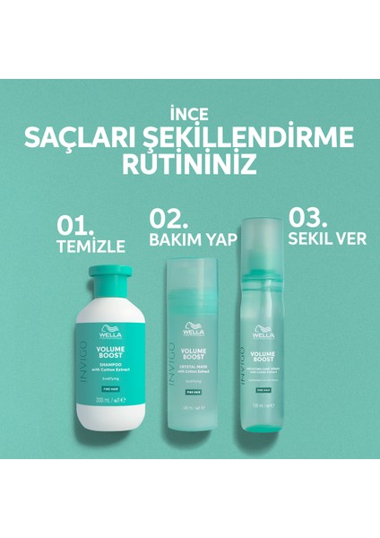 Professionals Invigo Volume Boost Hacim Artırıcı Kristal Maske145 ml- İnce Telli Saçlar İçin modelleri