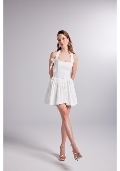 Teresa Elbise Beyaz modelleri