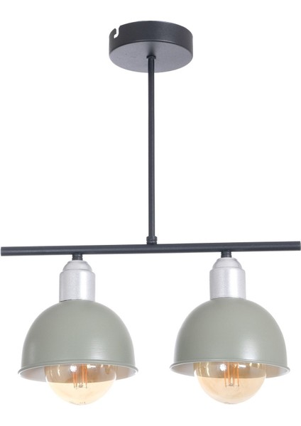 Elton Modern Tasarım Yatak Odası - Salon - Mutfak - Cafe Yeşil Renk 2 Li Avize fiyatları