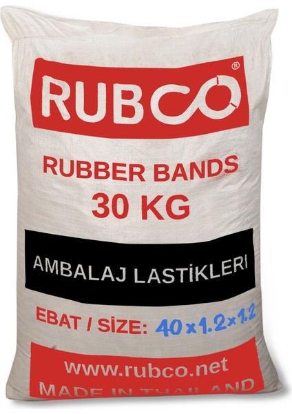 Paket Lastik 40mm *1 kg* 6650 Adet