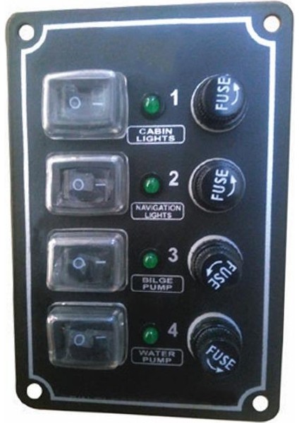 Sigorta Paneli Izoleli Ekonomik 3lü 85X100MM Dikey