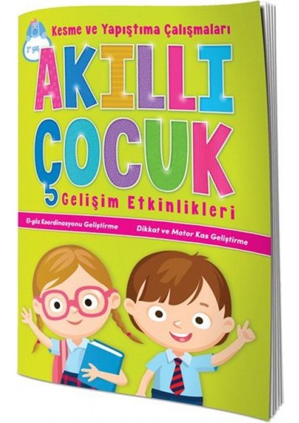 Akıllı Çocuk Gelişim Etkinlik-Kesme ve Yapıştırma