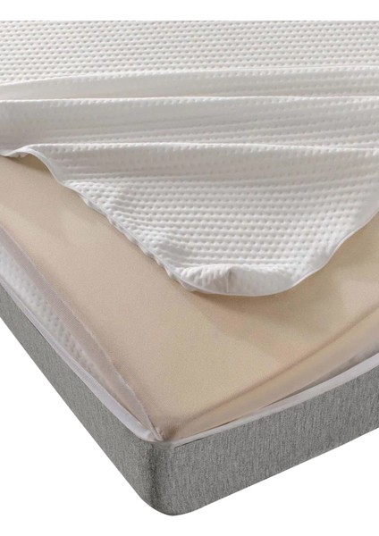 Mandeep Ortopedik 8 cm Smart Kuş Tüyü Yatak Pedi Yatak Koruyucu Yatak Şiltesi 2 Adet Yastık Kılıfı Hediyeli modelleri