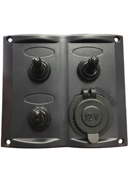 Switch Panel 3lü Izoleli 95X105MM