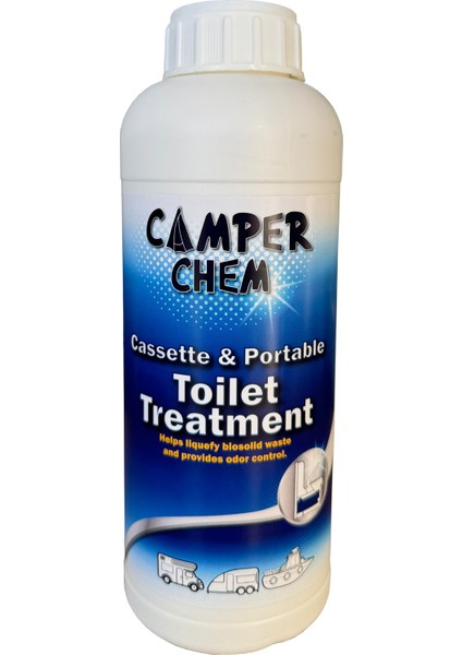 Karavan Tuvalet Kimyasalı Atık Parçalayıcı Koku Giderici