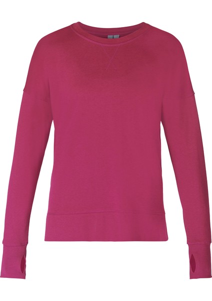 After Class Longline Sweatshir Kadın Kırmızı Sweatshirt modelleri