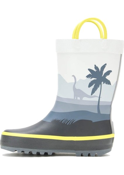 Dino Unisex Çocuk Gri Bot fiyatları