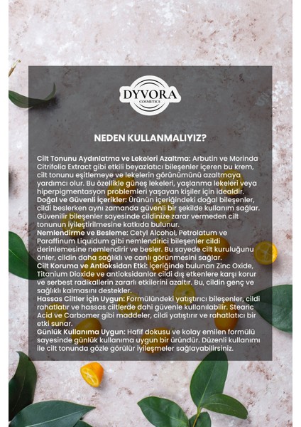 Nemlendirici Yüz ve Vücut Kremi 100 ml