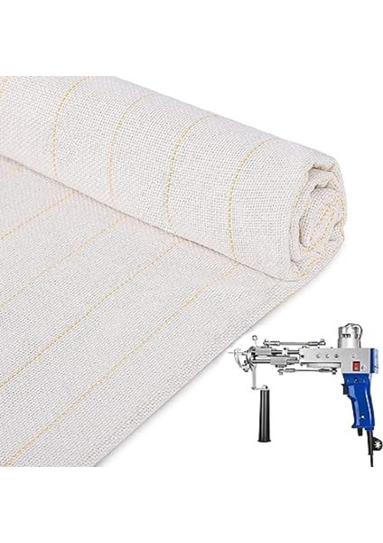 Tufting Kumaşı - 3 Metre Standart Ende - Keşiş Bezi - Panç Kumaşı - Punch Kumaşı - 1 Adet 3 M x 1m Demektir - 2 Adet 3 M x 2m Demektir - 3 Adet 3 M x 3m Demektir - Açıklamayı Okuyunuz