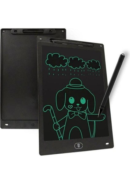 LCD 12.5 Inç Dijital Kalemli Çizim Yazı Tahtası Not Yazma Eğitim Tableti Writing Tablet Büyük Boy