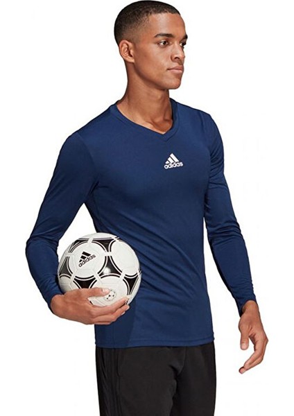 Adidas Team Base Tee Erkek Futbol Uzun Kollu Içlik GN5675 Lacivert